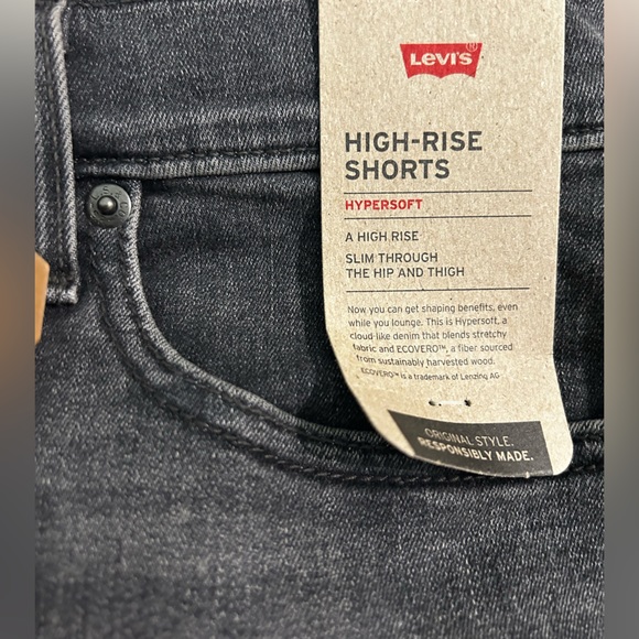 LEVIS 501 HIGH RISE SHORTS - Picture 4 of 4
